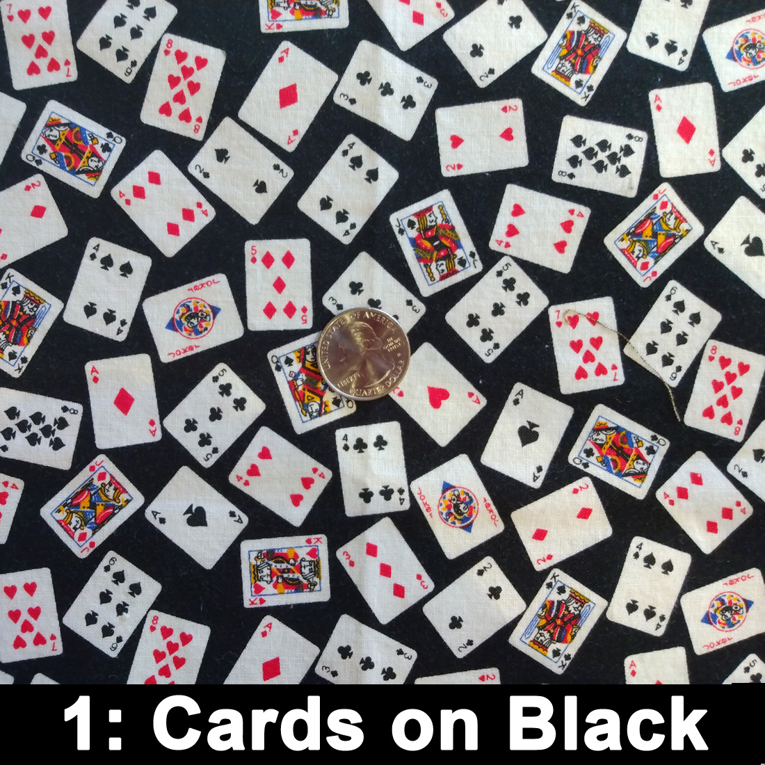 Cards on Black